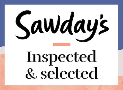 Logo 'inspected et selected' de Sawdays